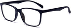 ANRRI Blue Light Blocking Glasses, Anti Eyestrain Lens Lightweight Frame by ANRRI