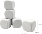 White EVA Foam Dices for Kids Graffiti, Building Blocks, Creative Painting - Image 2
