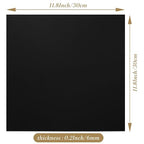 2 Pack 12 x 12 Inch Black Acrylic Sheet - Image 2
