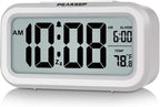 Peakeep Night Light Digital Alarm Clock Battery Operated by PEAKEEP