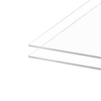 KAITELA Pack of 10 Clear Acrylic Sheet 8" x 10" Cast Plexiglass Panel 1/8" - Image 2