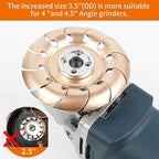 Upgraded Tungsten Carbide Wood Carving Disc Grinding Wheel, Angle Grinder - Image 3