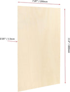 JOIKIT 24 PCS 12 x 8 x 1/16 Inch Basswood Sheets, 1.5mm Thick Unfinished - Image 2