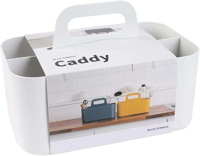 BLUE GINKGO Stackable Organizer Caddy, Made in Korea | Portable. Adjustable. by BLUEGINKGO