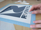 3M Shadow Blue Cast Adhesive Vinyl 12in x 5ft - Image 4