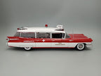 AMT 1959 Cadillac Ambulance w/Gurney 1:25 Scale Model Kit - Image 9