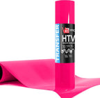 V2 Pro Hyper Pink Fluorescent Heat Transfer Film HTV by VVIVIDVINYL