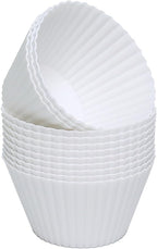 Extra Large Silicone Cupcake Muffin Cups 12 Pcs | Non-stick, by Pharamat