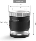 30X Loupe Magnifier, Adjustable Focal Length Magnifier, Foldable Jewelry - Image 3