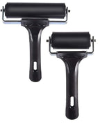 2Pcs Rubber Brayer Roller for Printmaking by AKIRO