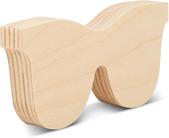 Sunglasses Cutout 4-inch, 1/2 inch Thick, by Woodpeckers - Image 4