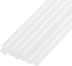 uxcell Mini Hot Glue Sticks for Glue Gun 0.27-inch x 4-inch White Glitter 10pcs by uxcell