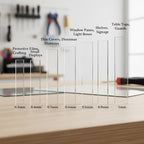 Ultra-Thin 0.3mm PET Sheets. Crystal Clear, cuttable. Perfect - Image 3