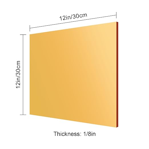 Gold Mirror Acrylic Sheet - Image 6