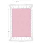 Biloban Mini Crib Sheets Fitted, 2 Pack Mini Crib Sheet Fits - Image 3