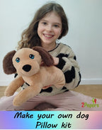 2Pepers Create Your Own Best Friend: DIY No-Sew Plush Dog Craft Kit - Image 7