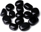 DUQGUHO Black Obsidian Natural Healing Crystals Set by DUQGUHO