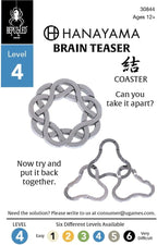 BePuzzled |Coaster Hanayama Metal Brainteaser Puzzle Mensa Rated Level 4 - Image 2