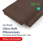 Queen Pillow Cases Set of 10 - Image 2