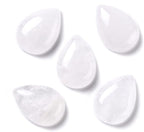 Fashewelry Natural Teardrop Flat Back Cabochons Beads by FASHEWELRY