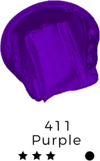 Artecho Purple Acrylic Paint 500ml / 17oz Large Bottle | Semi Glossy Finish - Image 2