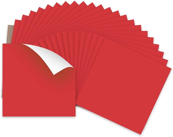 HTVRONT Red HTV Heat Transfer Vinyl Bundle: 24 Pack 12"x12" Iron on Vinyl | Red by HTVRONT