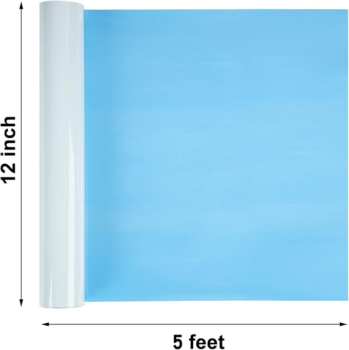 FUNKAKA Glow in The Dark Heat Transfer Vinyl Roll, Glow in The Dark HTV Vinyl - Image 3