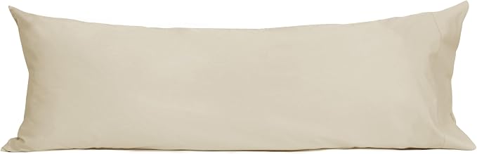 Sunflower Body Pillowcase 100% Cotton Long Pillow Cover/Case Envelope Closure 1 by SunflowerHometexUS