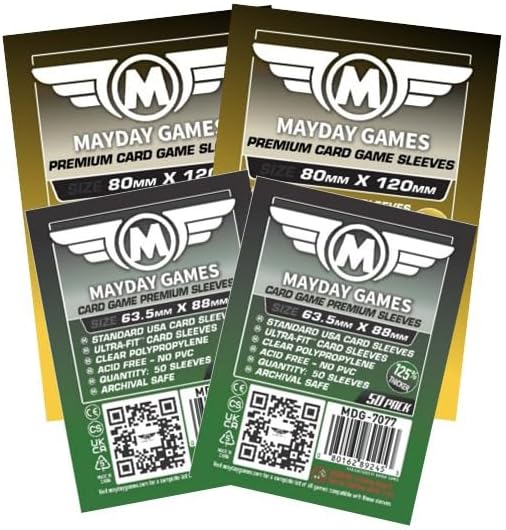 MayDay Game's Fate of the Fellowship Premium Compatible Card Sleeve Bundle by MAYDAYGAMES