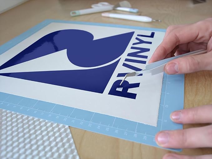 ORACAL 951 Cobalt Blue Gloss Permanent Adhesive Vinyl Roll - Image 4