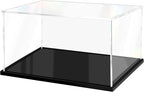 Acrylic Display Case for Collectibles Assemble Clear Display Case for Figures by XINISS
