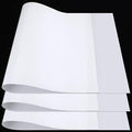 3 PCS Flexible Translucent PE Plastic Sheet 48" x 24" x 1/30'' Milky by YEXEXINM