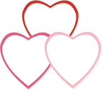 90 Pieces Heart Cutouts Paper Hearts Heart Shape Cards 5.5 Inches Large by YIXAXKAO