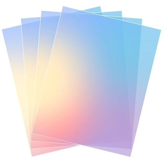 Kathfly Acrylic AB Sheet Colored Translucent Acrylic Iridescent Radiant Sheet - Image 4