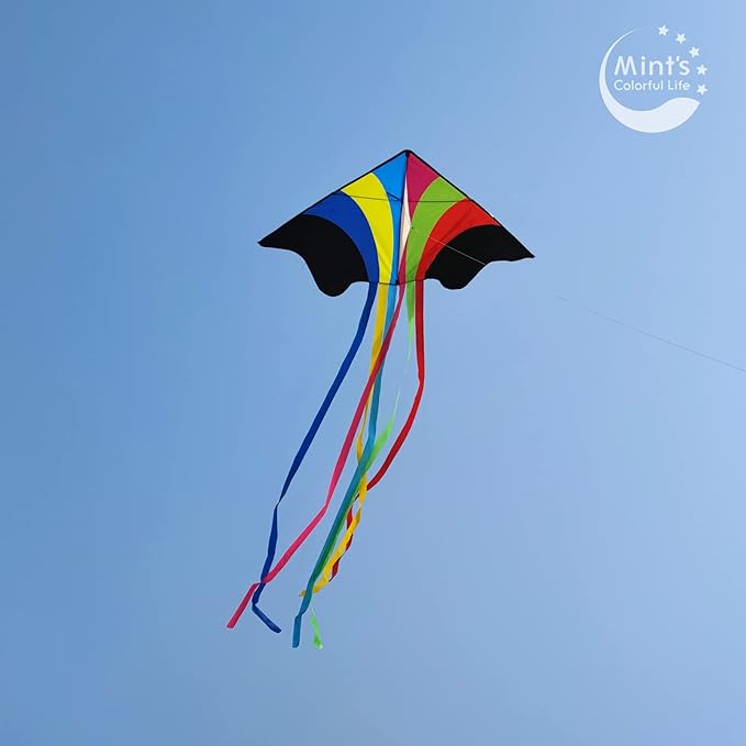 Mint's Colorful Life Delta Kite - Image 3