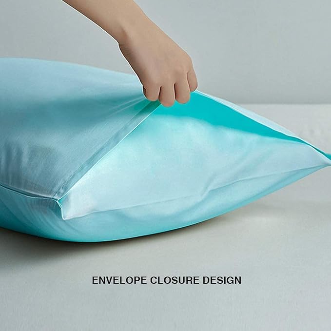 FLXXIE King Pillow Cases Set of 2, Soft Microfiber Pillow Covers - Image 3