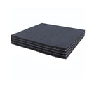 Rubber Adhesive Pads 4 Pcs 6" x 6" x 1/8" Neoprene by TYESMER