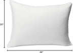 Amazon Basics Down Alternative Bed Pillows and Pillow Protector Case 2-Piece Set - Image 6