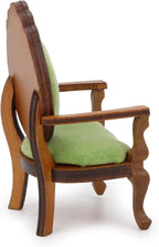 Dollhouse Chair 2PCS Miniature Furniture Retro Vintage Chair Wooden Accessories - Image 6