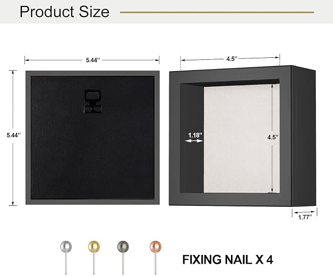 5x5 Small Shadow Box Frame - Image 6