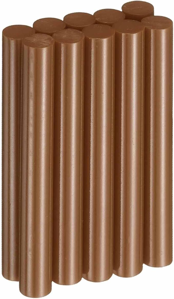 HARFINGTON 10pcs Hot Glue Sticks 0.43" Dia x 3.94" Long EVA Mini Hot Melt by HARFINGTON