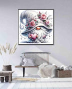 Gnome Cross Stitch Kits for Adults Beginner, Flower Counted Cross Stitch Kits - Image 4