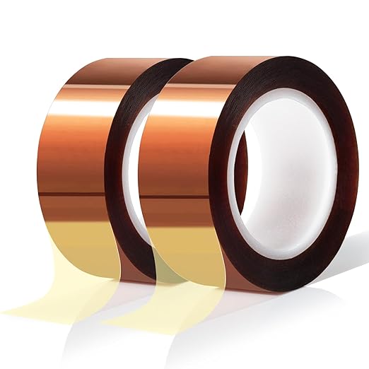 MEBMIK 2 Rolls 20mm x16m Heat Tape High Temperature Heat Resistant Tape Heat by MEBMIK
