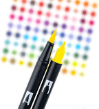 Tombow Dual Brush Marker 10-Piece Set: Primary - Image 7