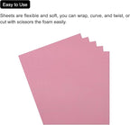 MECCANIXITY EVA Foam Sheets Light Pink 19.7 Inch x 19.7 Inch 1mm Thick Crafts - Image 4