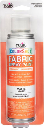 Tulip ColorShot Instant Fabric Spray Paint, Permanent Color Spray-On Fabric by Tulip
