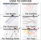EOOUT 24pcs Mesh Zipper Pouch Bags, Plastic Zipper Bag - Image 4