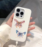 50PCS Transparent Watercolor Insect Stickers, Waterproof PET Decals, Colorful - Image 4