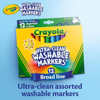 Crayola Broad Line Markers, Washable Markers - Image 8