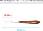 MEEDEN Artist Spatula Palette Knife: 8.86" Flexible Stainless Steel Art Pallet - Image 2